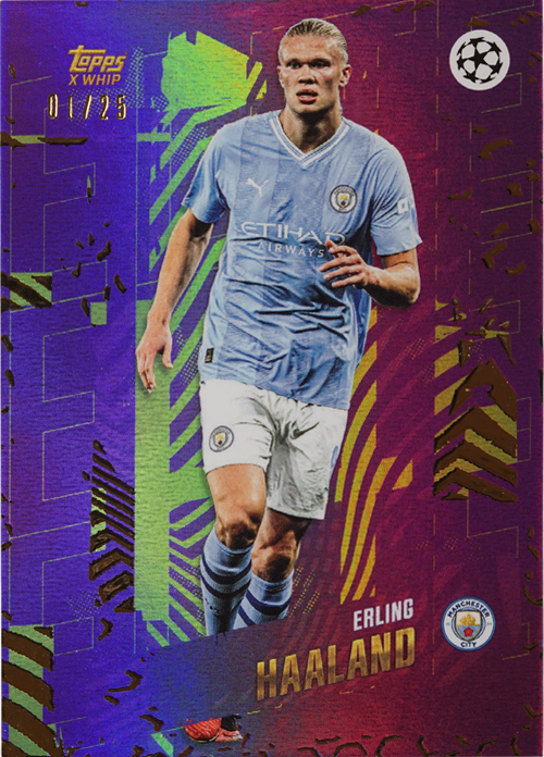 Erling Haaland trading card