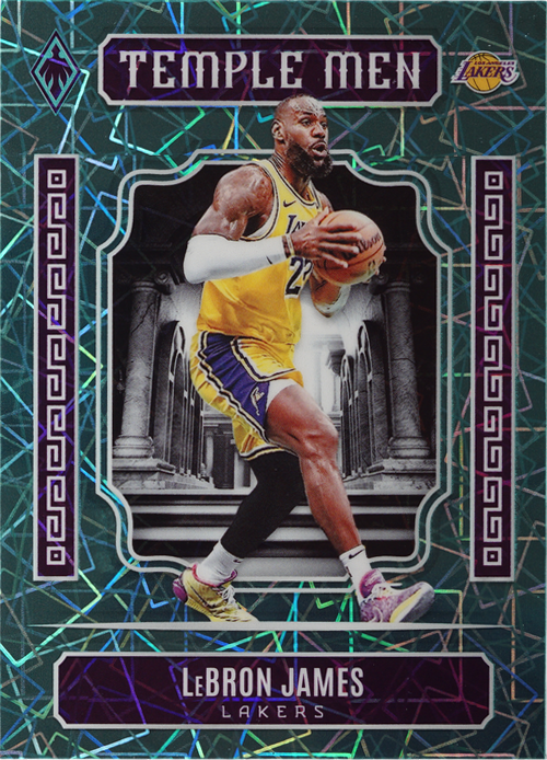 LeBron James trading card