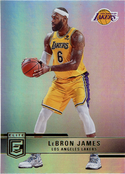 LeBron James trading card