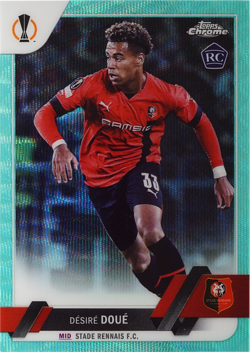 Désiré Doué trading card