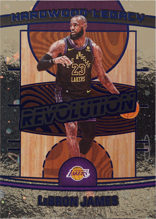 LeBron James trading card