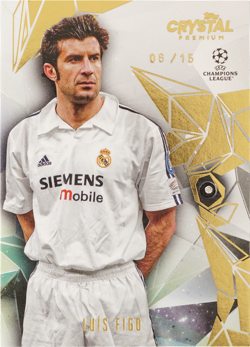 Luís Figo trading card