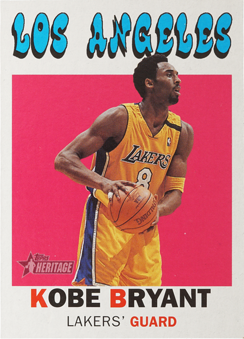 Kobe Bryant trading card