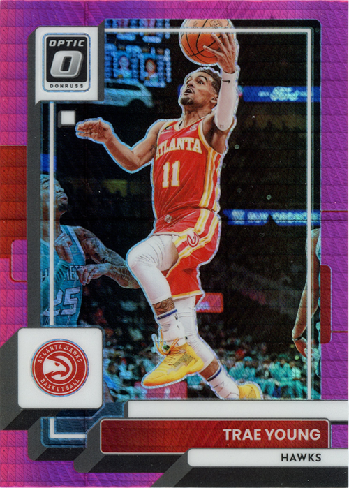 Trae Young trading card