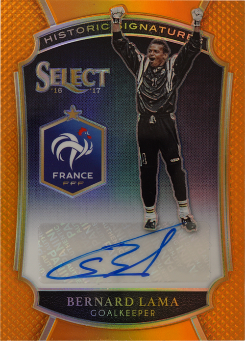 Bernard Lama trading card