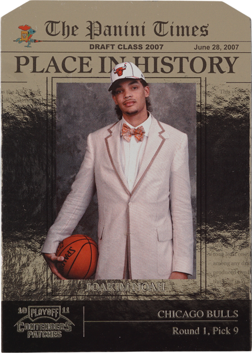Joakim Noah trading card