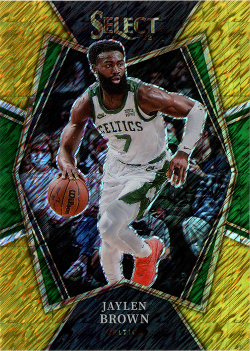Jaylen Brown trading card