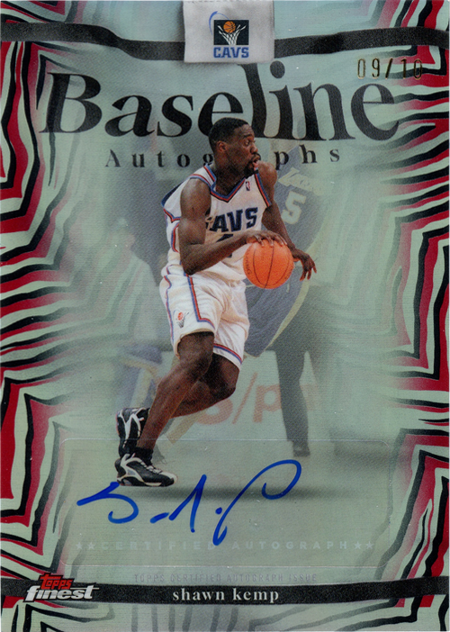 Shawn Kemp trading card