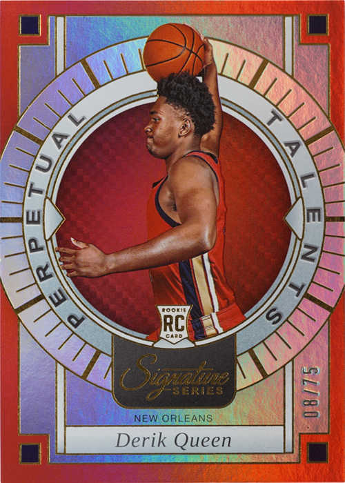 Derik Queen trading card
