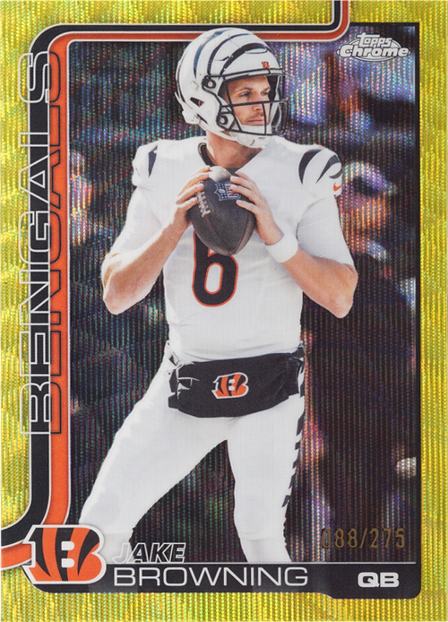 Jake Browning trading card