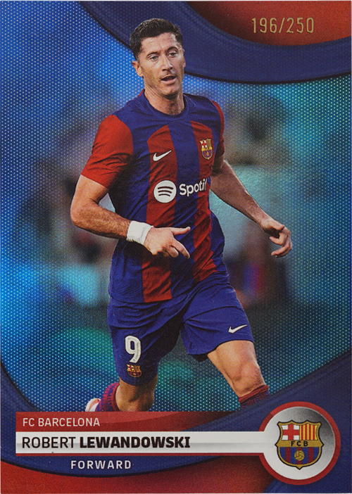 Robert Lewandowski trading card