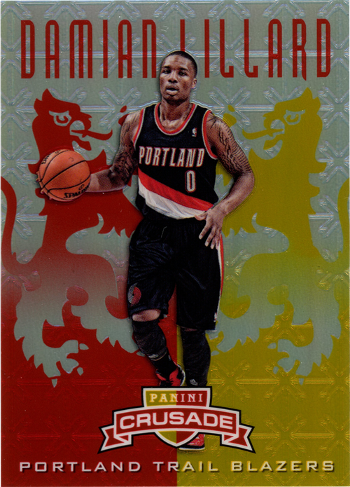 Damian Lillard trading card