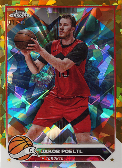 Jakob Poeltl trading card