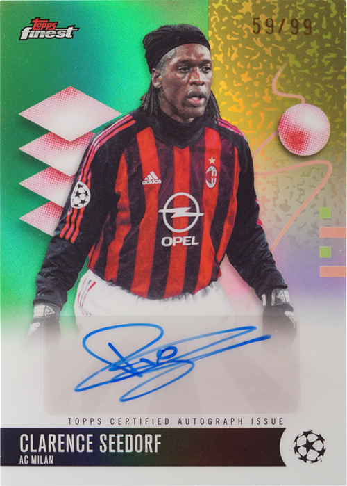 Clarence Seedorf trading card