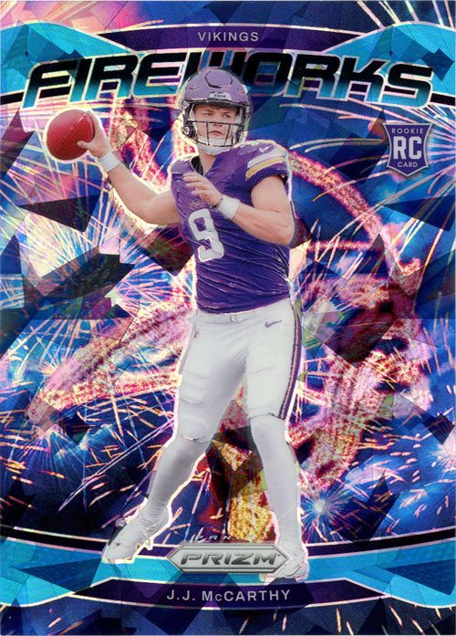 J.J. McCarthy trading card