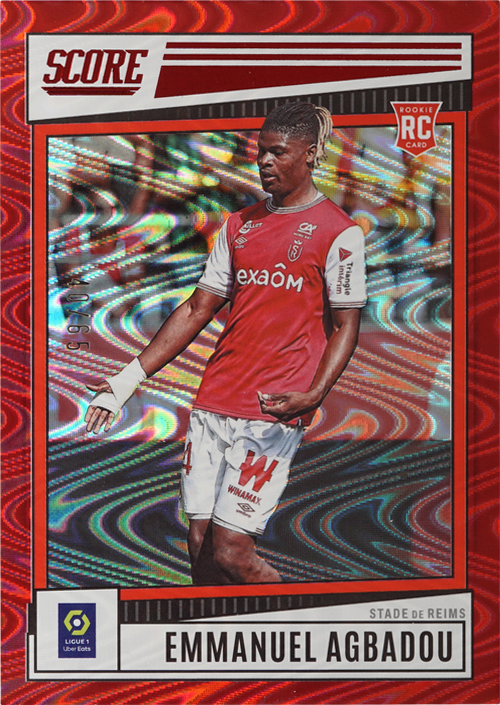 Emmanuel Agbadou trading card