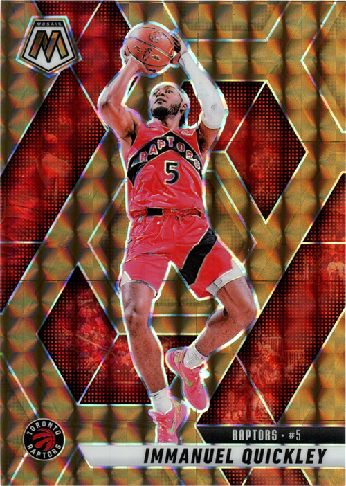 Immanuel Quickley trading card