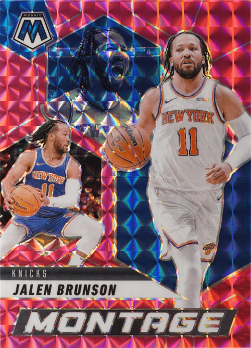 Jalen Brunson trading card