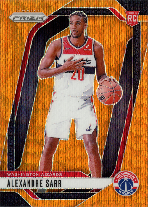 Alexandre Sarr trading card