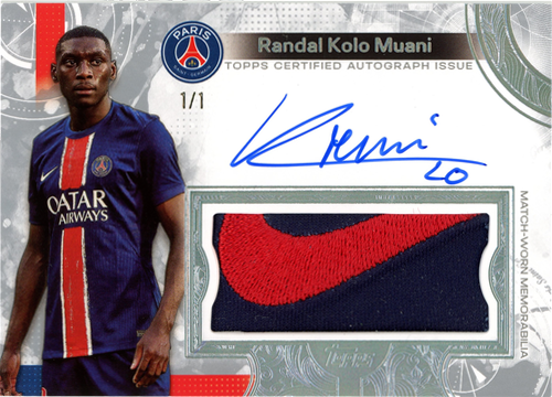 Randal Kolo Muani trading card
