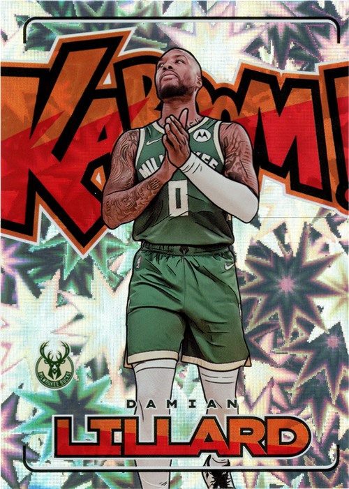 Damian Lillard trading card