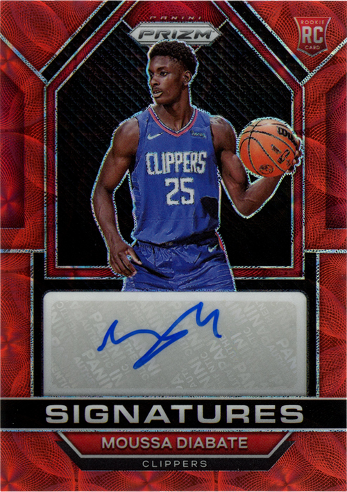 Moussa Diabate trading card