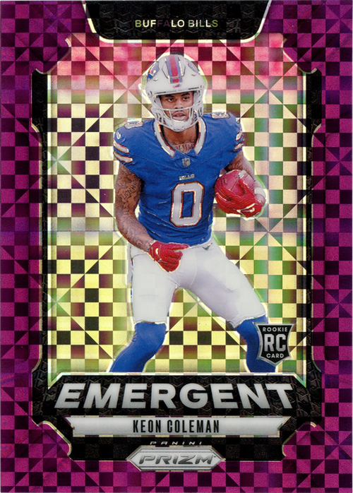 Keon Coleman trading card