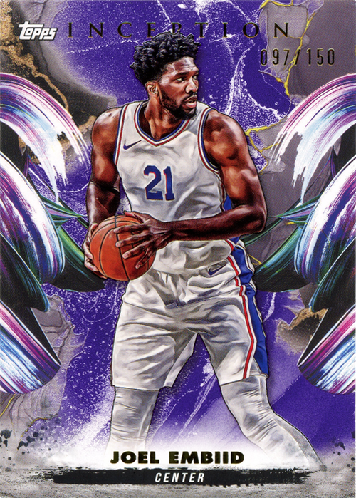 Joel Embiid trading card