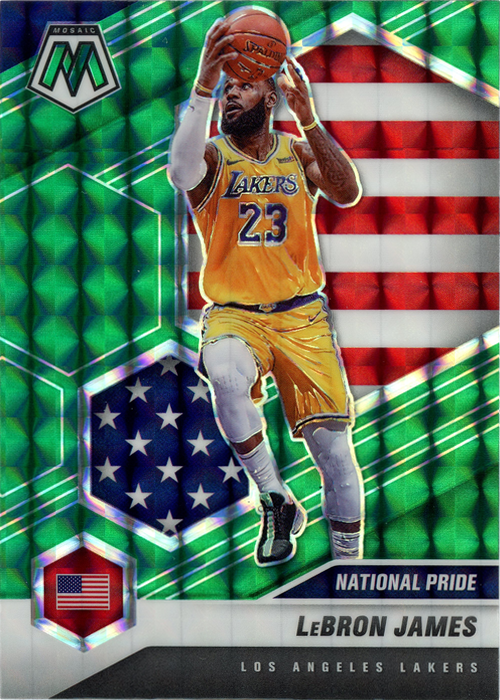 LeBron James trading card