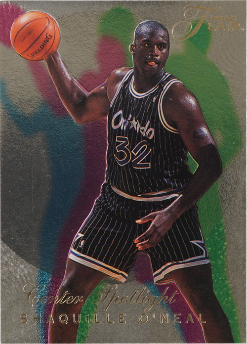 Shaquille O'Neal trading card