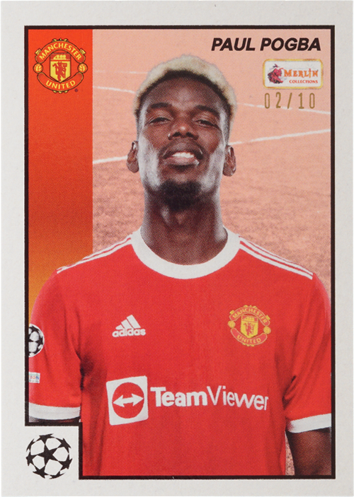 Paul Pogba trading card