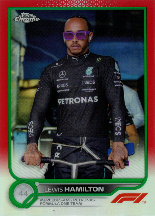 Lewis Hamilton trading card