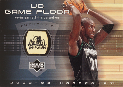 Kevin Garnett trading card