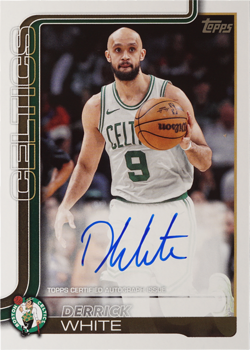 Derrick White trading card