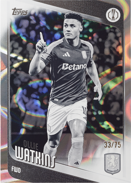 Ollie Watkins trading card