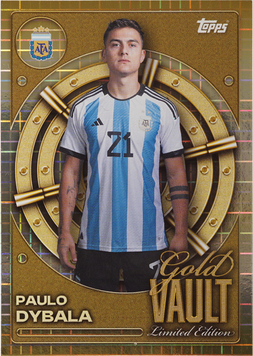 Paulo Dybala trading card