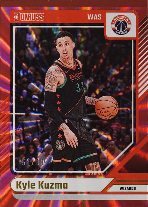 Kyle Kuzma trading card