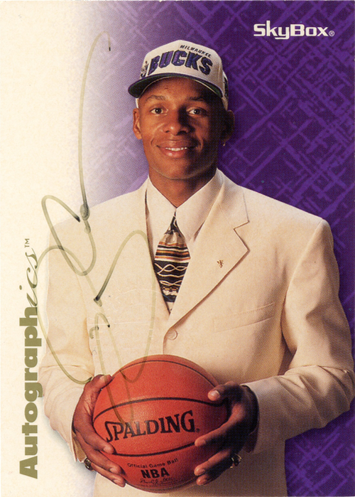 Ray Allen trading card