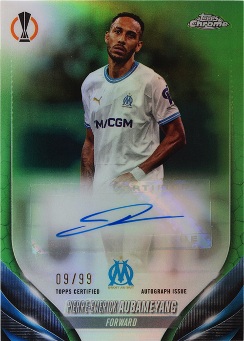 Pierre-Emerick Aubameyang trading card