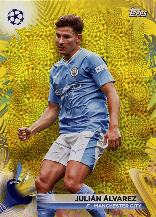 Julian Alvarez trading card