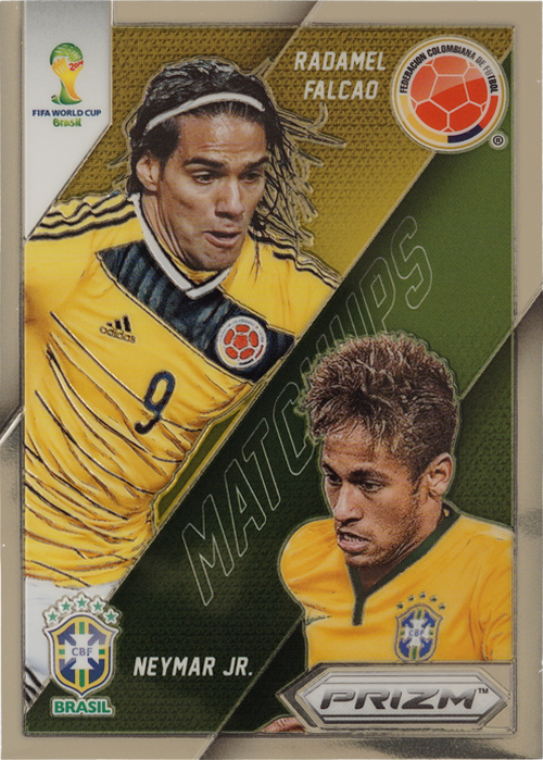 Neymar Jr. / Radamel Falcao trading card