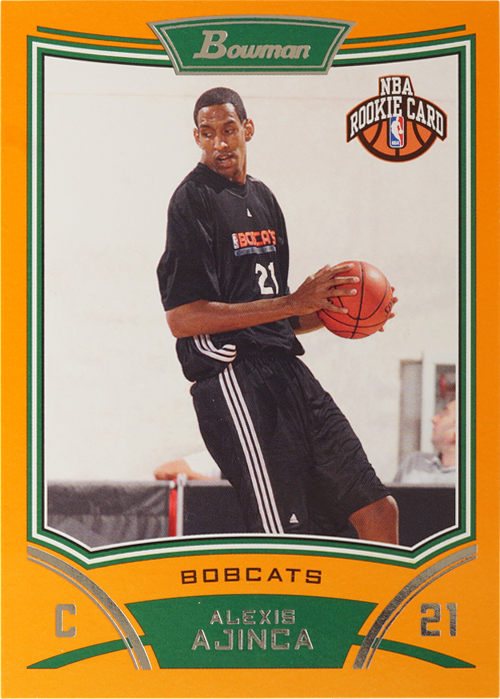 Alexis Ajinca trading card
