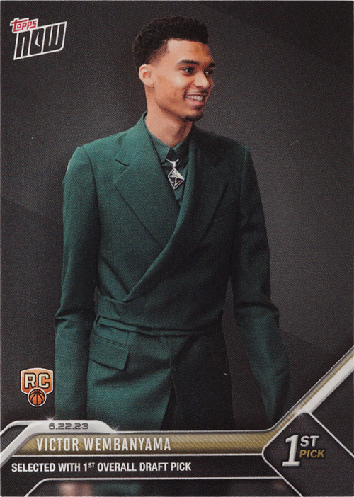 Victor Wembanyama trading card