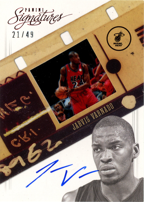 Jarvis Varnado trading card