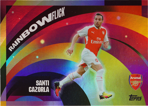 Santi Cazorla trading card