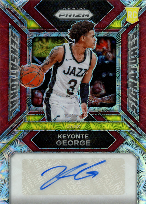 Keyonte George trading card