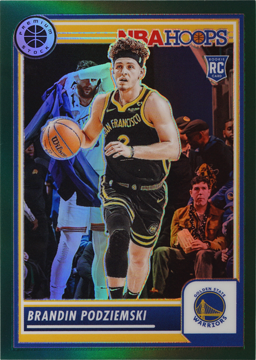 Brandin Podziemski trading card