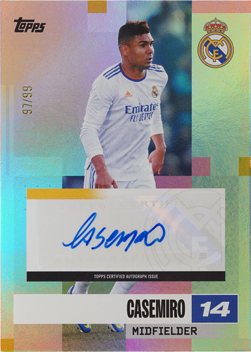 Casemiro trading card