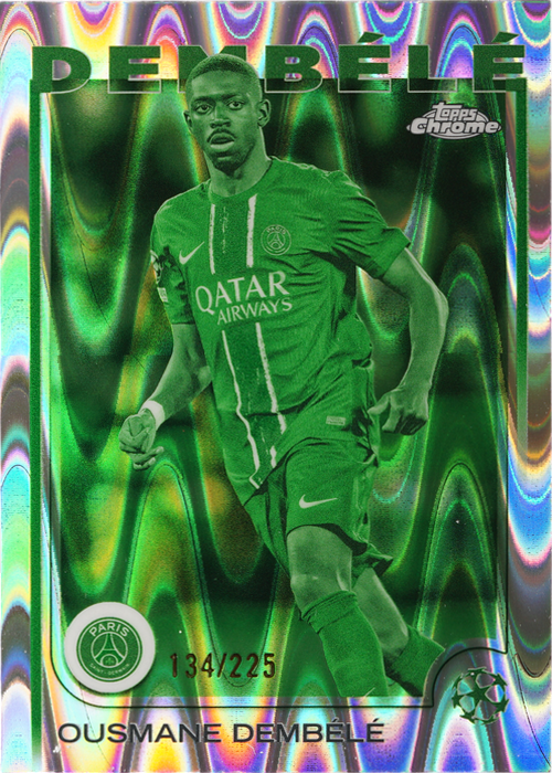 Ousmane Dembélé trading card