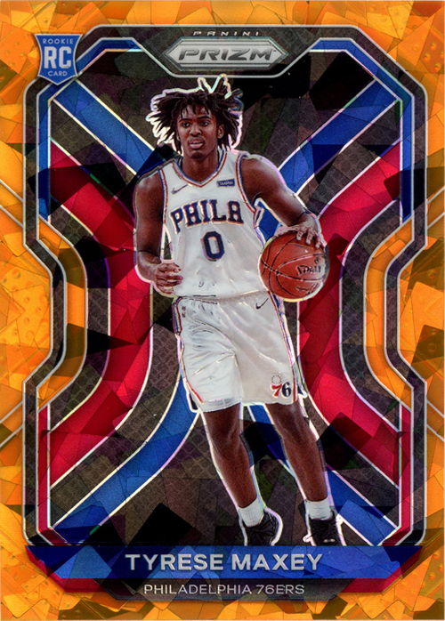 Tyrese Maxey trading card